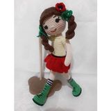 Gelincik Bebek Amigurumi Organik Oyuncak