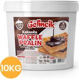 Gelincik Doğal Katkısız 10KG Özel Üretim Pralin Waffle - 10 kg