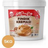 Gelincik Fındık Kreması (Krokan) 5 kg – Parça Fındıklı Profesyonel Dolgu Kreması