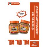 Gelincik Kahvaltılık Sürülebilir Doğal Katkısız 650gr Özel Üretim Şekerli Haşhaş Ezmesi