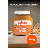 Gelincik Kahvaltılık Sürülebilir Doğal Katkısız 650Gr Özel Üretim Şekerli Parçacıklı Fıstık Ezmesi