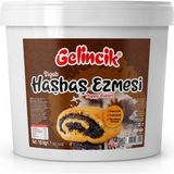 Gelincik Kahvaltılık Sürülebilir Katkısız 10 kg Orijinal Siyah Haşhaş Ezmesi