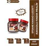 Gelincik Kahvaltılık Sürülebilir Katkısız 650 gr Kakaolu Fındık Pralin