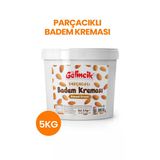 Gelincik Parçacıklı Badem Kreması Kahvaltılık Özel Üretim 5Kg Sürülebilir Badem Kreması
