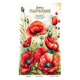 Gelincik Serisi GLNCK3 Gelincik, Çiçek, Kırmızı Desen Pirinç Dekopaj 30x42 TYC1BC875D5AA26B57F10EC00