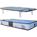 Gelişim Yatak Çıkarılabilir Yün Pedli Yarı Ortopedik Bamboo Pamuk 110x190 cm Yatak