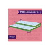 GELİŞİM YATAK Ergonomik Visco Yatak Pedi Şiltesi Örme Kumaş