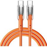 Geliştirilmiş Dayanıklılık ve Estetik, Akıllı Telefonlar için Hızlı Şarj Kablosu, 60w 480Mb/s Veri Aktarımı, Saf Bakır Tel, Anti-Kırılma Özellikli (USB Tip C)