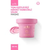 GELLO Ton Eşitleyici Mikro Tanecikli Çilek Maskesi 100 ml