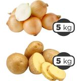 GELTAT Patates Afyon 5 Kg + Kuru Soğan 5 kg