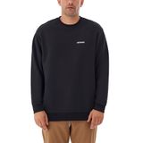 Gem Label Crewneck Erkek Siyah Outdoor Sweatshirt CS0382-010