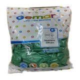 Gemar Parti Doğum Günü Organizasyon Balon - 28 Cm. - Aquamarine Green/Deniz Yeşili - 100 Adet