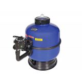 Gemaş Fusıon Sl 500 Mm 10 M3/H 1,5 Plastik Havuz Kum Filtresi Yandan Çok Yollu Vanalı -Toptancıyızbiz