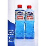 gemix Derz Duşakabin Fayans Temizleyici Mavi Su Sihirli Formül 1000 ml x 2 Adet - 2 lt