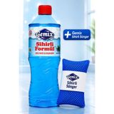 GEMİX Sihirli Formül 1 Lt. + Sihirli Sünger Hediyeli – Küf, Sararma ve Kireç Karşıtı Güçlü Formül