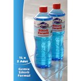 GEMİX Sihirli Formül Derz & Banyo Duşakabin Fayans Arası Temizleyici 1 Lt – Küf, Sararma ve Kireç Karşıtı