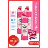GEMİX Sihirli Klozet Temizleyici 750 ml. X3 – Ultra Yoğun, Sarı Leke ve Pas Karşıtı