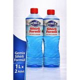 Gemix SihirliMavi Su Derz Kalebodur Fayans Temizleyici 1 Litre X 2 Adet