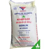 Gemlik Gemlik 20 20 0 Kompoze Gübre 25 Kg Bölünmüş Ambalajda Gönderilecektir