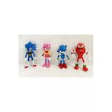 Gemril Sonic Boom Ve Arkadaşları 4 Lü Figür Set Oyuncak