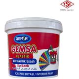 Gemsa 3012 Pastel Aşı 3 kg Plastik İç Cephe Duvar Boyası
