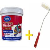 Gemsa 4013 Limon Çiceği 10 kg Plastik İç Cephe Duvar Boyası