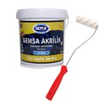 Gemsa Akrilik Şampanya 1 kg Dış Cephe Boyası