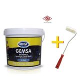 Gemsa Beton Gri 10 kg Silikonlu Dış Cephe Boyası