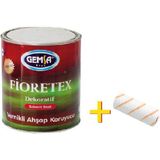 Gemsa Fioretex Vernikli Ahşap Koruyucu 0,750 gr - Koyu Meşe