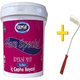 Gemsa Gemsasil Menekşe 10 kg Silikonlu Plastik İç Cephe Boyası
