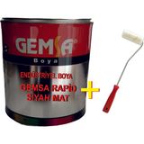 GEMSA RAPİD SİYAH MAT ENDÜSTRİYEL BOYA 15 KG