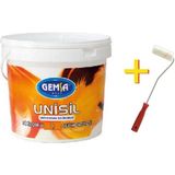 Gemsa Unisil 3012 Pastel Aşı 3 kg Plastik İç Cephe Duvar Boyası