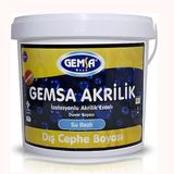 Gemsa Unisil Çiğdem 20 kg Plastik Dış Cephe Boyası