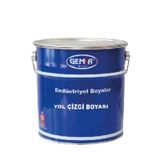 Gemsa Yol Çizgi Boyası Kırmızı 17 kg