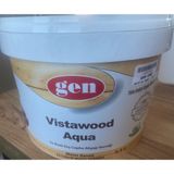 Gen Aqua Vistawood Su Bazlı Dış Cephe Ahşap Verniği - 15 LT - Şeffaf