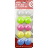 Gen-Of Renkli Yuvarlak Mıknatıs 30 Mm 10 Lu Set