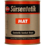 Gen Sentetik Yağlı Boya Ahşap ve Metal Boyası 2,7 kg Mat Siyah