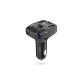 Genax Bluetooth FM Transmitter 5.3 Araç İçi Şarj Cihazı 30W PD LED Işıklı, 028GNXY06