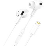 Genax iPhone 6 / 7 / 8 / x / 11 / 12 / 13 / 14 Pro Max Uyumlu Slikonlu Lightning Kulaklık