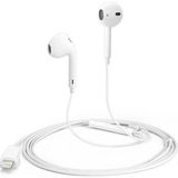 Genax Mikrofon Destekli Lightning Kablolu Kulaklık Bluetooth Connect - Beyaz