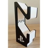 Genç 3D PS5 DualSense Uyumlu İkili Oyun Kolu Standı | Masaüstü Controller Tutucu ve Düzenleyici