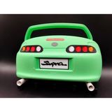 Genç 3D Toyota Supra Mk4 Tasarımlı Duvar Anahtarlığı | Jdm Anahtar Askısı | Araba Tutkunlarına Özel Hediye - Yeşil