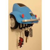 Genç 3D VW Beetle Tasarımlı Duvar Anahtarlığı Vosvos Anahtar Askısı Nostaljik Araba Dekorasyonu ve Hediye
