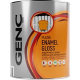 Genç 8910 Koyu Kahve 0.75 lt Sentetik Parlak Ahşap Metal Boyası