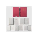 Genç Dijital Baskı 2023 Spiralli 12x17 cm Günlük Ajanda, Pembe G4127PEMBE