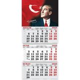 GENC DIJITAL BASKI 2025 Yılı Gemici Takvimi ---Atatürk ve Türk Bayrağı