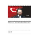 Genç Dijital Baskı 2026 Haftalık Masa Ajandası, 16x33,5 cm, Atatürk PRA-13340782-2984
