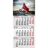 Genç Dijital Baskı 2026 Yılı Bayrak ve İstanbul Gemici Takvimi