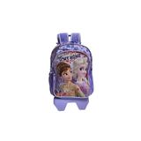 Genc Dijital Baski Frozen Çekçekli Okul Çantası, 30 x 40 x 15 cm, Çok Renkli