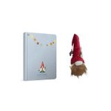 Genç Dijital Baskı Genc Dıjıtal Baskı Yılbaşı Konsept Hediyelik -(Sert Kapaklı A5 Defter+ Yılbaşı Noel Baba Dekoratif Süs)